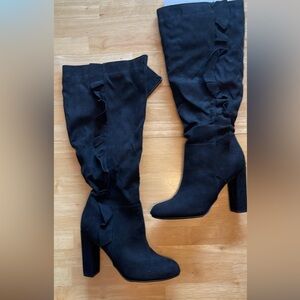 Journee Collection Vivian wide calf boot - 7.5